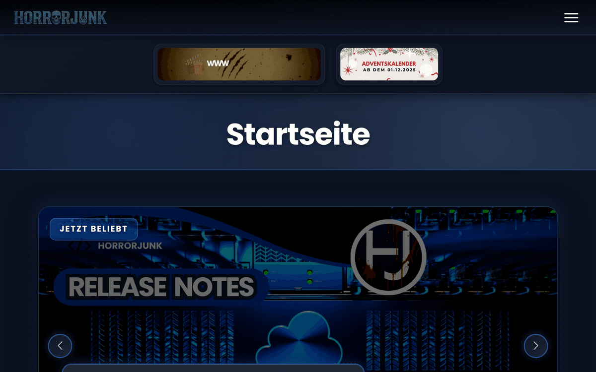 Horrorjunk.de Screenshot